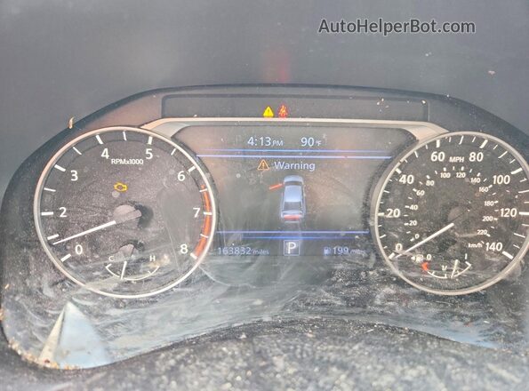1N4BL4DV4MN355149 2021 NISSAN ALTIMA Black Instrument cluster view