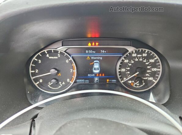 1N4BL4DV4PN351476 2023 NISSAN ALTIMA Silver Instrument cluster view