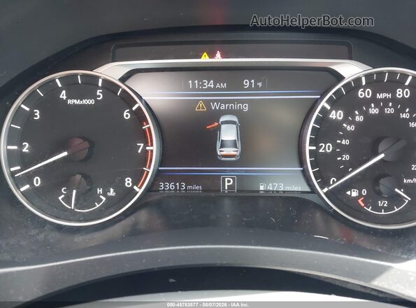 1N4BL4DV4PN405214 2023 NISSAN ALTIMA Серебряный Вид задних сидений