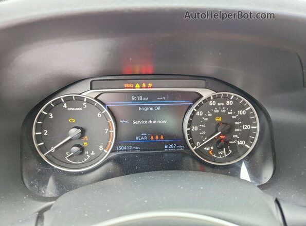 1N4BL4DV4PN409845 2023 NISSAN ALTIMA Black Instrument cluster view
