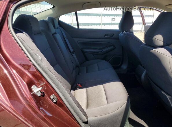 1N4BL4DV4RN357992 2024 NISSAN ALTIMA Burgundy Հետևի նստատեղերի տեսք