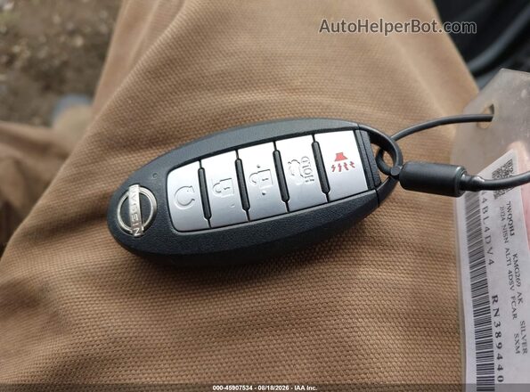 1N4BL4DV4RN389440 2024 NISSAN ALTIMA Silver Vista del salpicadero