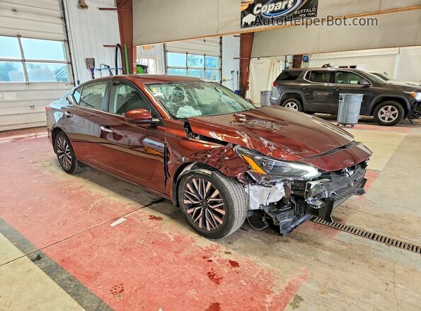 1N4BL4DV4RN434747 2024 NISSAN ALTIMA Бордовый Передняя правая четверть