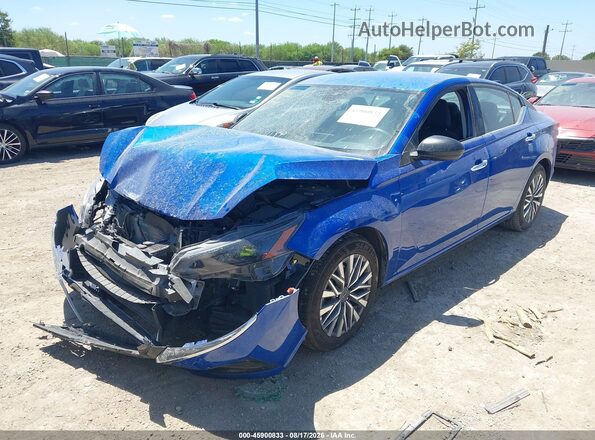 1N4BL4DV4SN375981 2025 NISSAN ALTIMA Blue Vista tres cuartos delantera izquierda