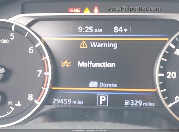1N4BL4DV4SN383966 2025 NISSAN ALTIMA Gray Вид задніх сидінь