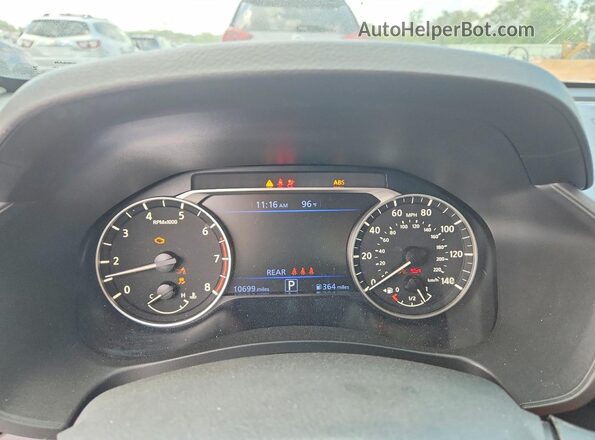 1N4BL4DV4SN399987 2025 NISSAN ALTIMA Black Vista del cuadro de instrumentos