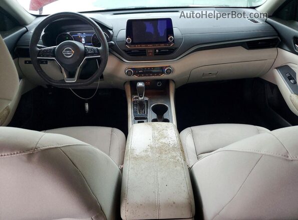 1N4BL4DV5KC164686 2019 NISSAN ALTIMA Burgundy Widok deski rozdzielczej