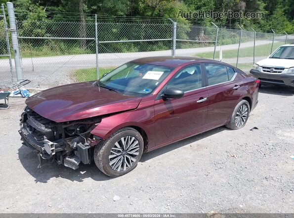 1N4BL4DV5RN428844 2024 NISSAN ALTIMA Бордовый Передняя левая четверть