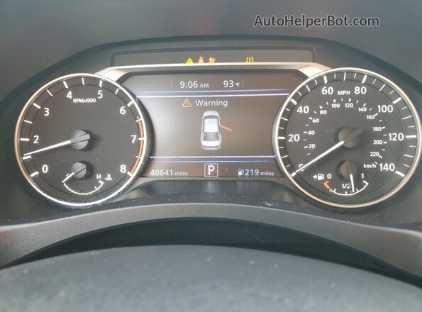 1N4BL4DV5SN302120 2025 NISSAN ALTIMA Белый 
