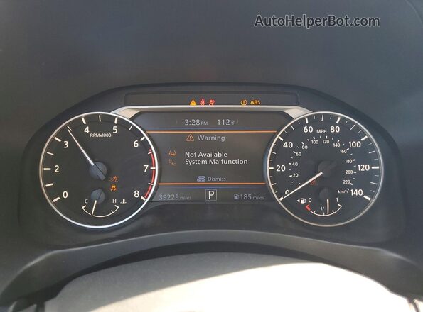 1N4BL4DV5SN355996 2025 NISSAN ALTIMA Silver Vista del cuadro de instrumentos