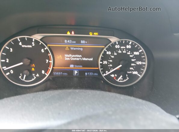 1N4BL4DV5SN367808 2025 NISSAN ALTIMA Gray უკანა სავარძლების ხედი