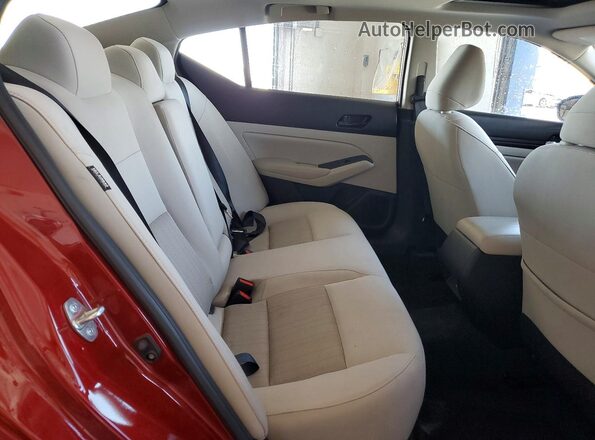 1N4BL4DV5SN377822 2025 NISSAN ALTIMA Burgundy Vista de los asientos traseros
