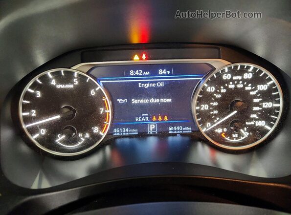 1N4BL4DV5SN387315 2025 NISSAN ALTIMA Черный Вид щитка приборов