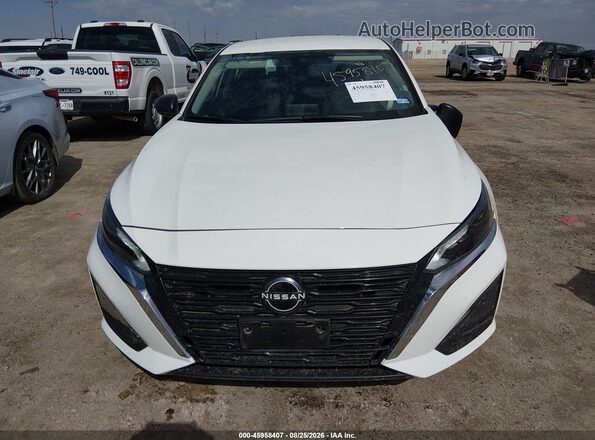 1N4BL4DV5SN394099 2025 NISSAN ALTIMA Белый Вид щитка приборов