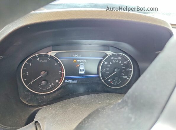 1N4BL4DV6NN330481 2022 NISSAN ALTIMA Black Vista del cuadro de instrumentos