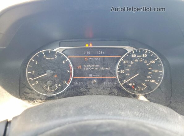 1N4BL4DV6NN407561 2022 NISSAN ALTIMA Gray Widok zestawu wskaźników
