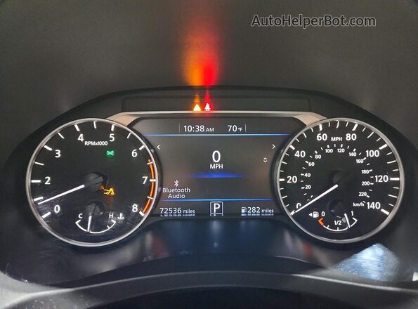 1N4BL4DV6PN352676 2023 NISSAN ALTIMA Gray Instrument cluster view