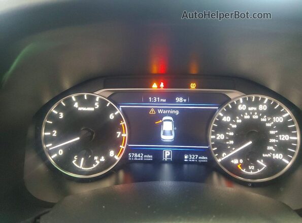 1N4BL4DV6RN307997 2024 NISSAN ALTIMA Black Vista del cuadro de instrumentos