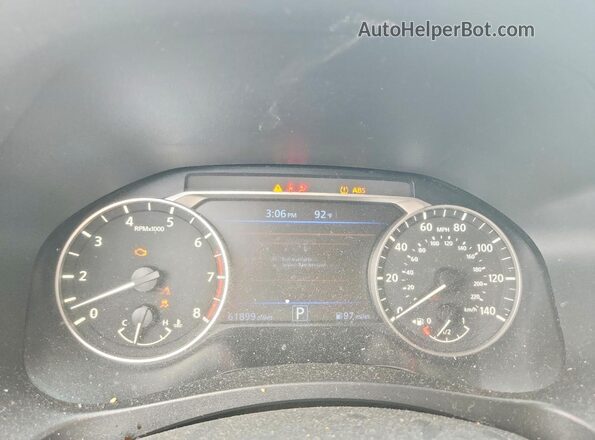 1N4BL4DV6RN382988 2024 NISSAN ALTIMA Charcoal Instrument cluster view