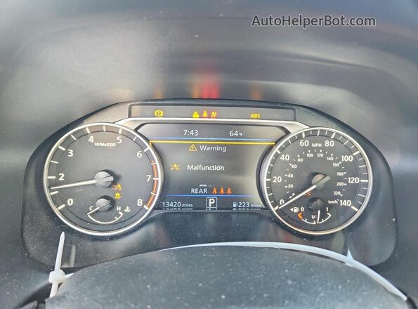 1N4BL4DV6RN404097 2024 NISSAN ALTIMA Black Instrument cluster view