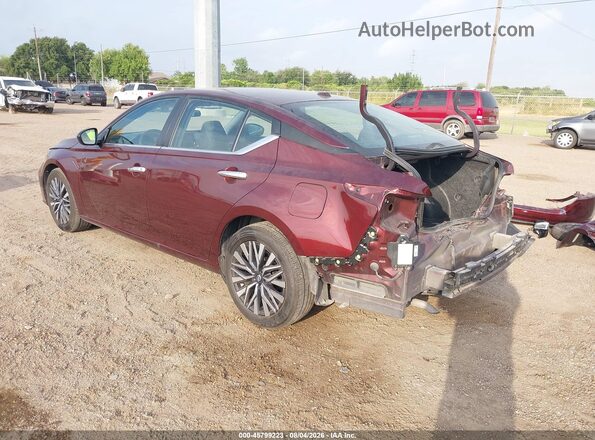 1N4BL4DV6SN341735 2025 NISSAN ALTIMA Maroon Հետևի ձախ
