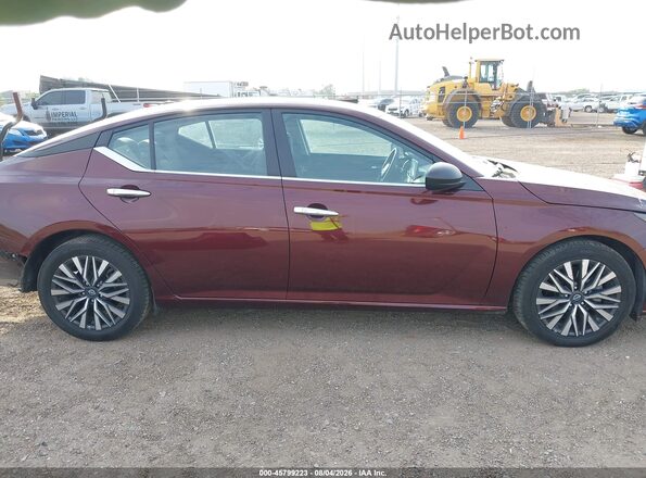 1N4BL4DV6SN341735 2025 NISSAN ALTIMA Maroon Սալոնի 360 աստիճան տեսք