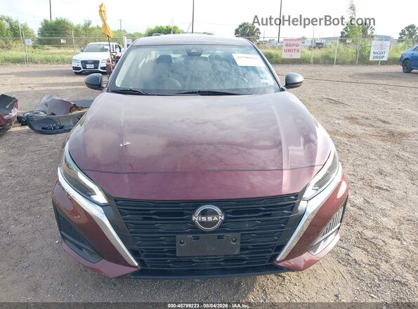 1N4BL4DV6SN341735 2025 NISSAN ALTIMA Maroon Սալոնի հետևի տեսք