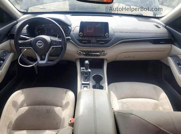 1N4BL4DV7KC101007 2019 NISSAN ALTIMA Черный Вид панели приборов