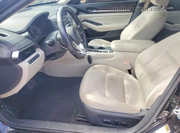 1N4BL4DV7KC101007 2019 NISSAN ALTIMA Черный Вид салона спереди
