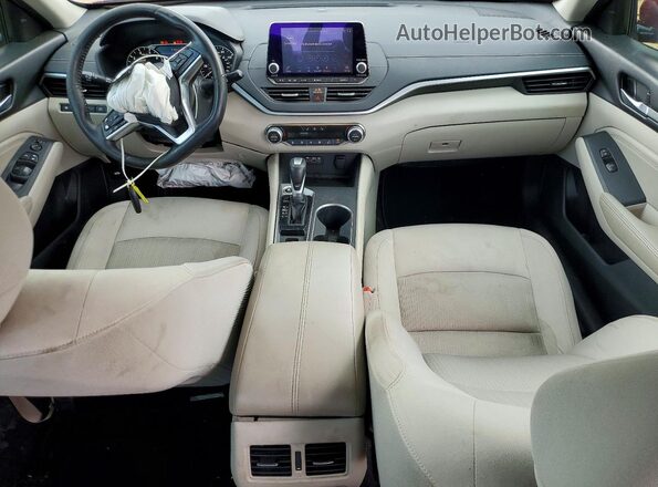 1N4BL4DV7KC101847 2019 NISSAN ALTIMA Maroon Widok deski rozdzielczej