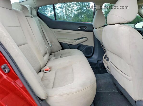 1N4BL4DV7KC101847 2019 NISSAN ALTIMA Maroon Widok tylnych siedzeń