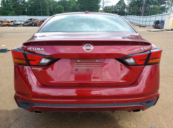 1N4BL4DV7KC101847 2019 NISSAN ALTIMA Maroon Widok z tyłu