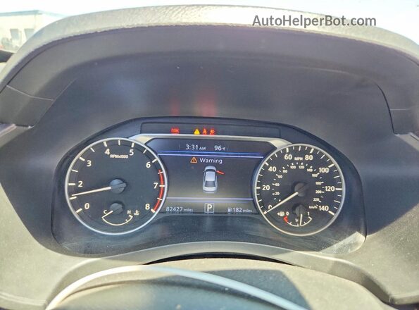 1N4BL4DV7LC239373 2020 NISSAN ALTIMA Белый Вид щитка приборов