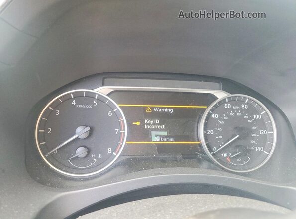 1N4BL4DV7NN323068 2022 NISSAN ALTIMA Черный Вид щитка приборов