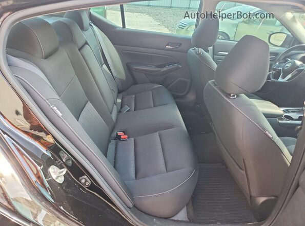 1N4BL4DV7NN325449 2022 NISSAN ALTIMA Black უკანა სავარძლების ხედი