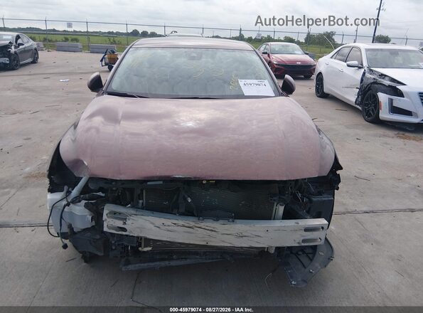 1N4BL4DV7PN313885 2023 NISSAN ALTIMA Бордовый Вид панели приборов