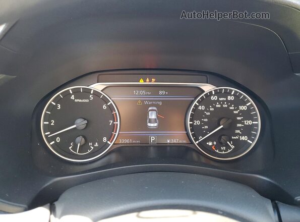 1N4BL4DV7RN338286 2024 NISSAN ALTIMA Silver Vista del cuadro de instrumentos
