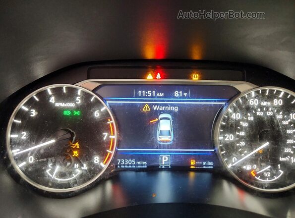 1N4BL4DV7RN348302 2024 NISSAN ALTIMA Black ხელსაწყოთა პანელის ხედი