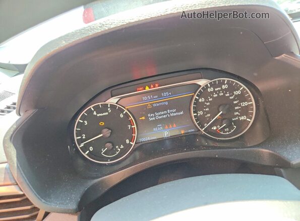 1N4BL4DV7SN318898 2025 NISSAN ALTIMA Gray Սարքավորումների վահանակի տեսք