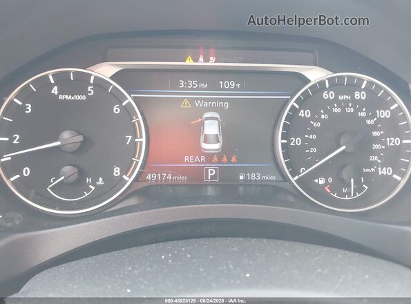 1N4BL4DV7SN326693 2025 NISSAN ALTIMA Black Vista de los asientos traseros