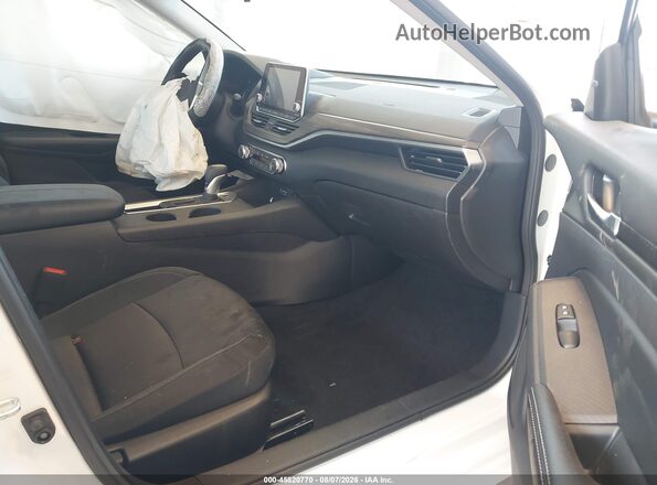 1N4BL4DV7SN358754 2025 NISSAN ALTIMA White Widok wnętrza z przodu
