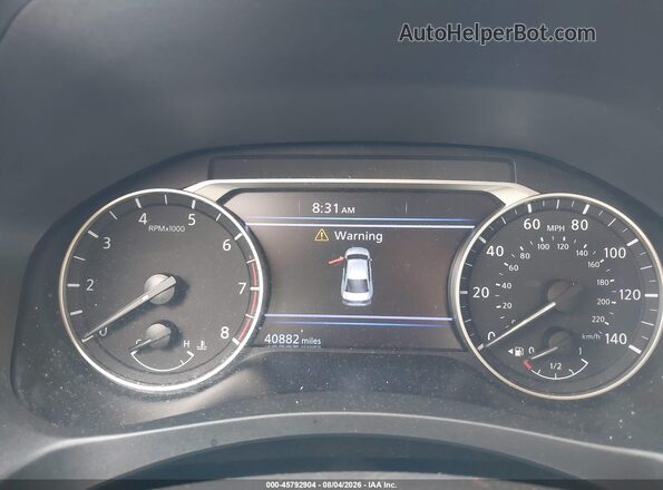 1N4BL4DV7SN375540 2025 NISSAN ALTIMA Gray Widok tylnych siedzeń