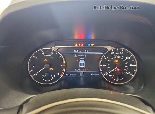 1N4BL4DV7SN389468 2025 NISSAN ALTIMA Gray Widok zestawu wskaźników
