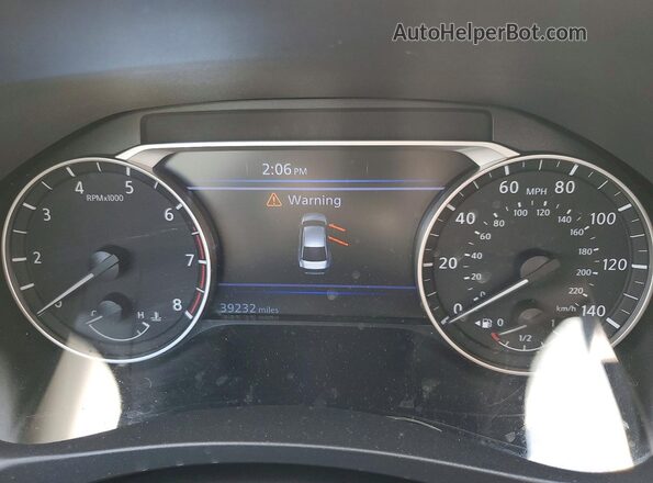 1N4BL4DV7SN403675 2025 NISSAN ALTIMA Silver Սարքավորումների վահանակի տեսք