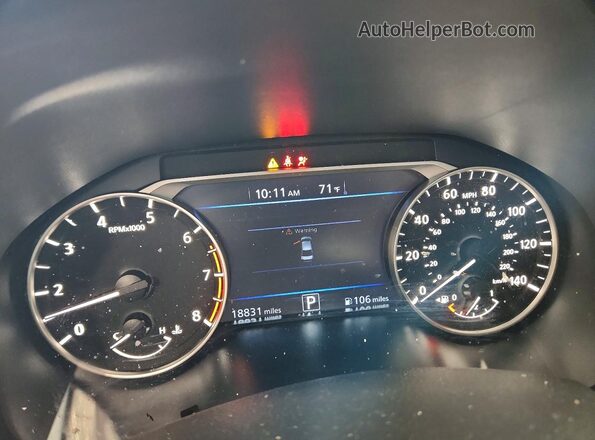 1N4BL4DV7TN310379 2026 NISSAN ALTIMA Black Սարքավորումների վահանակի տեսք