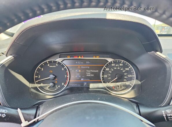 1N4BL4DV8KC147025 2019 NISSAN ALTIMA Black Instrument cluster view