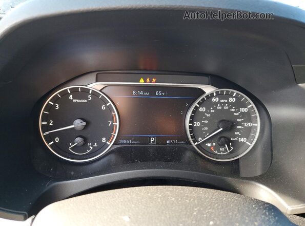 1N4BL4DV8LC264895 2020 NISSAN ALTIMA Blue Вид щитка приладів