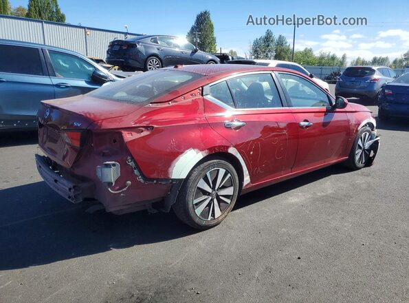 1N4BL4DV8MN371483 2021 NISSAN ALTIMA Maroon უკანა მარჯვენა