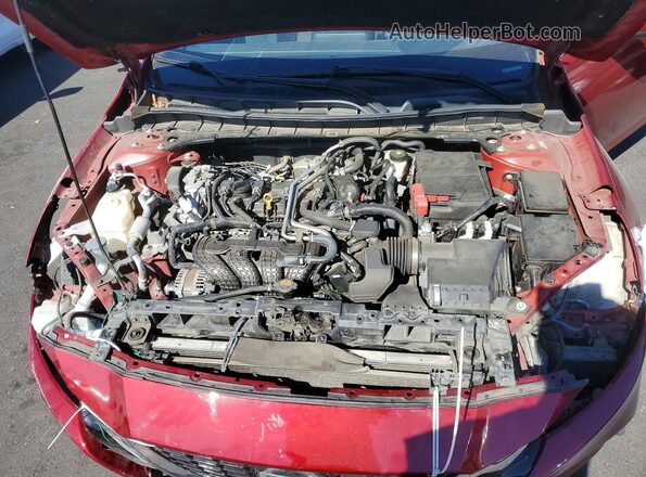 1N4BL4DV8MN371483 2021 NISSAN ALTIMA Maroon უკანა სალონის ხედი