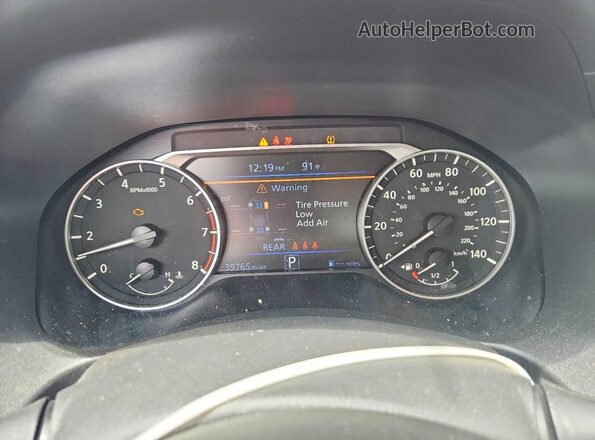 1N4BL4DV8RN431902 2024 NISSAN ALTIMA Black Սարքավորումների վահանակի տեսք